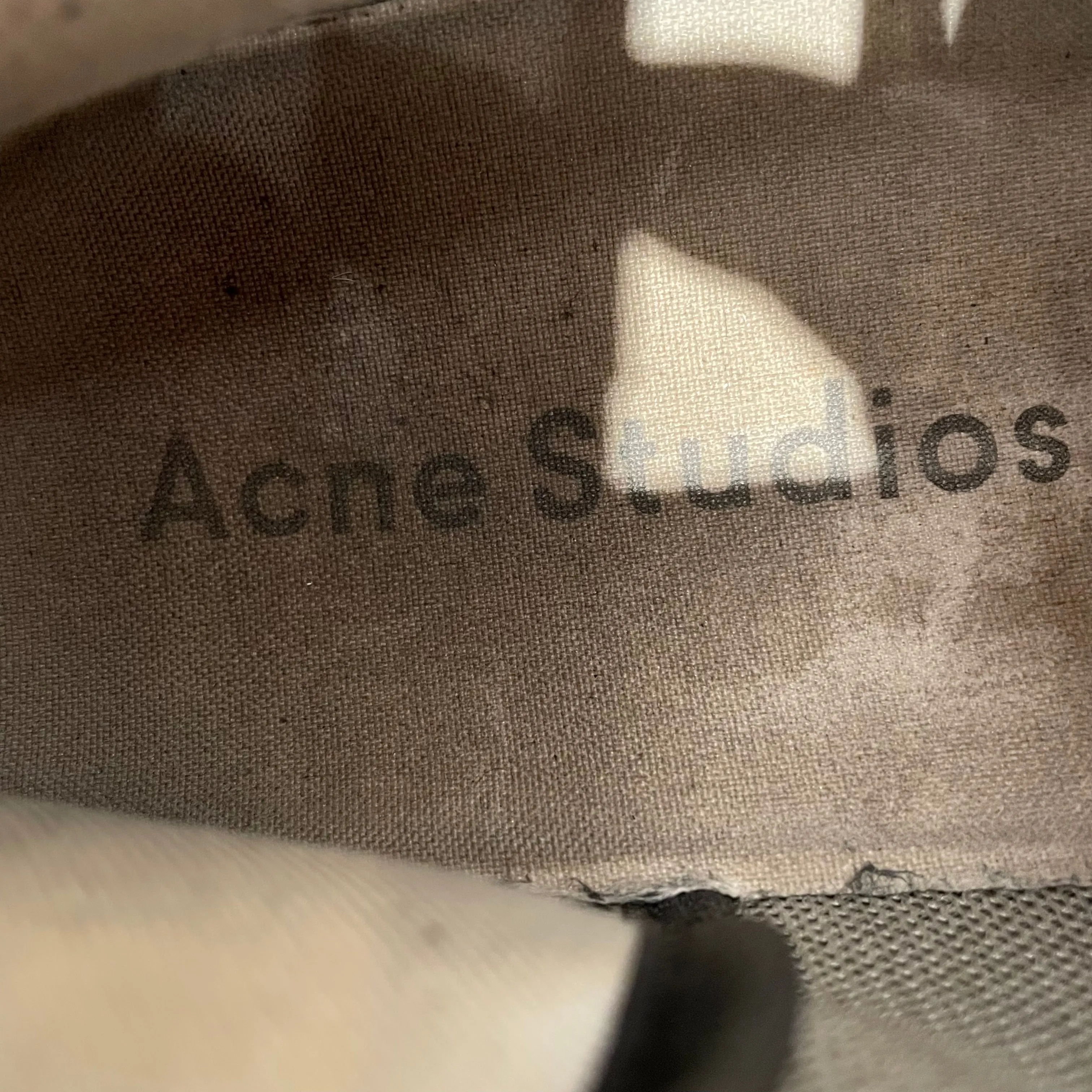 Acne Studios/Low-Sneakers/US 10/Leather/WHT/