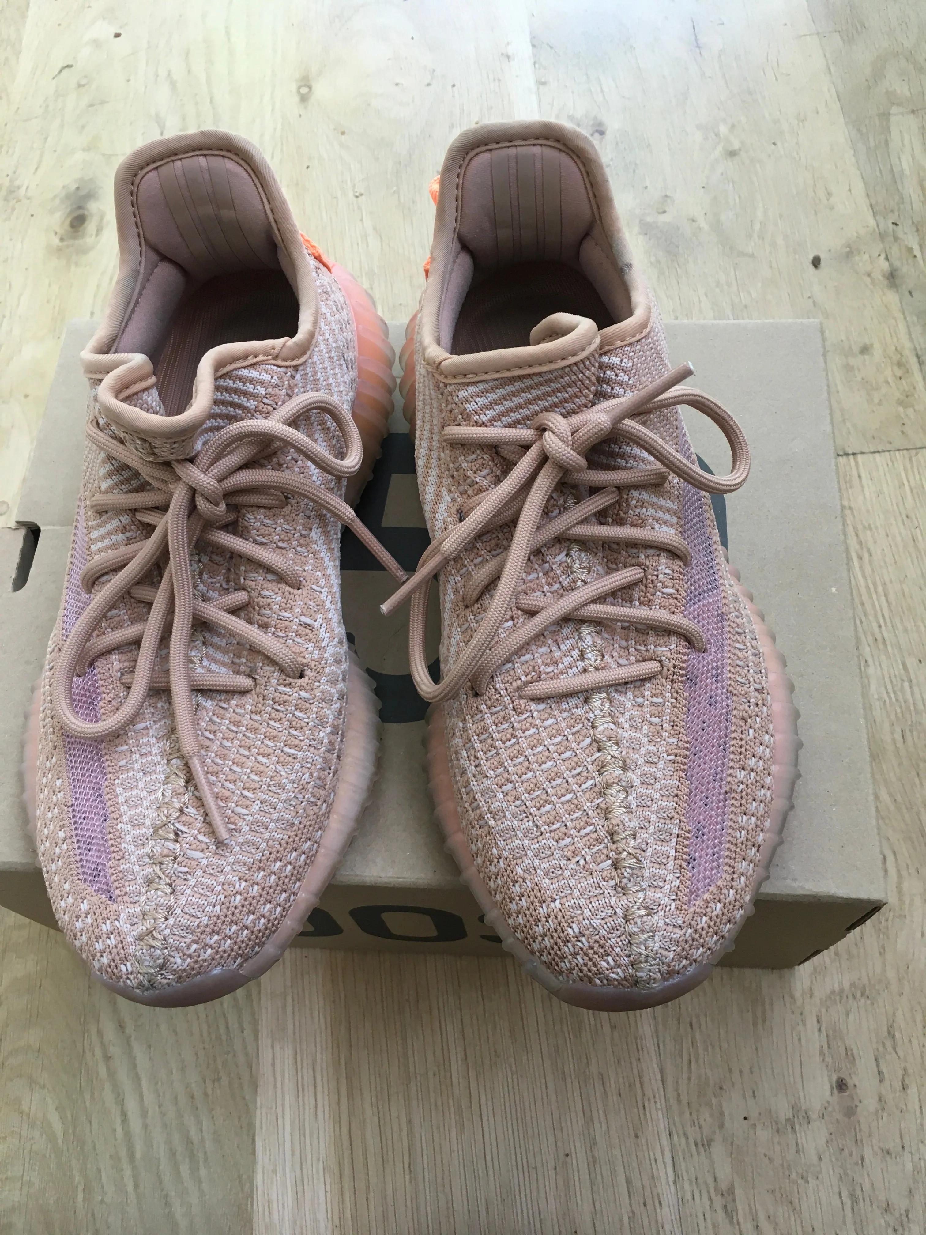 Adidas 2019 Yeezy Boost 350 V2 "Clay" Sneaker Trainers Size 38 UK 5 US 5.5 ladies