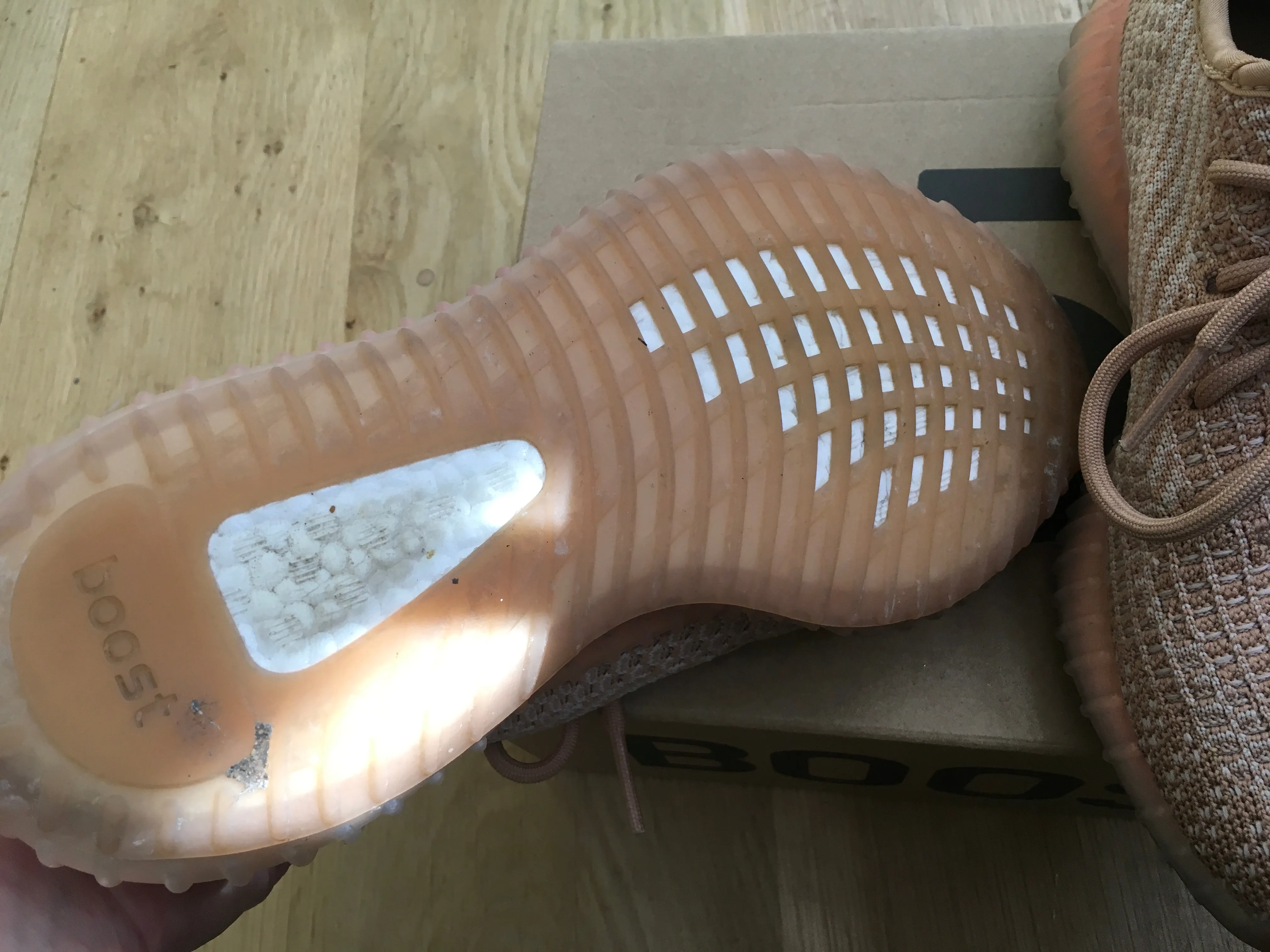 Adidas 2019 Yeezy Boost 350 V2 "Clay" Sneaker Trainers Size 38 UK 5 US 5.5 ladies