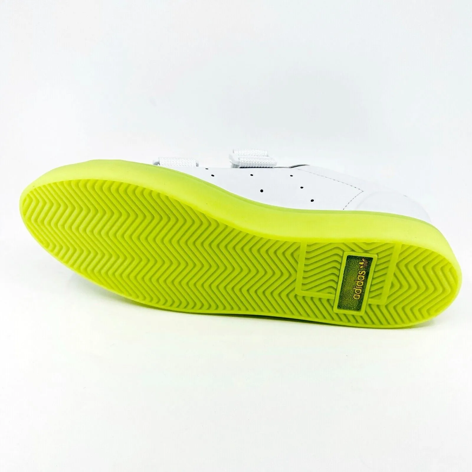 Adidas Sleek S Cloud White Hi Res Yellow Womens Size 10.5 Sneakers EE8279