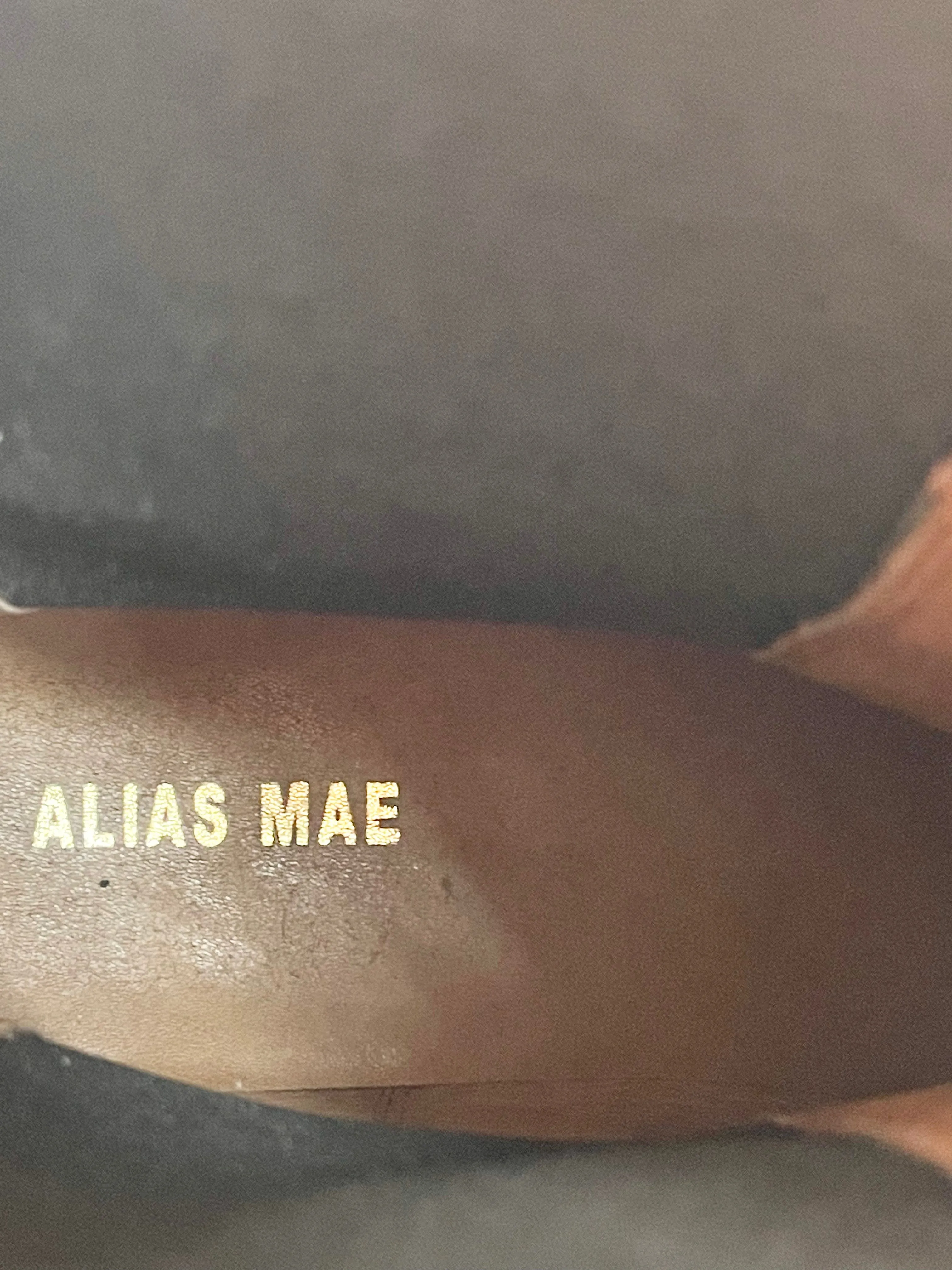 Alias Mae Butter Leather 'Piper' Mid-Calf Boots - EU41