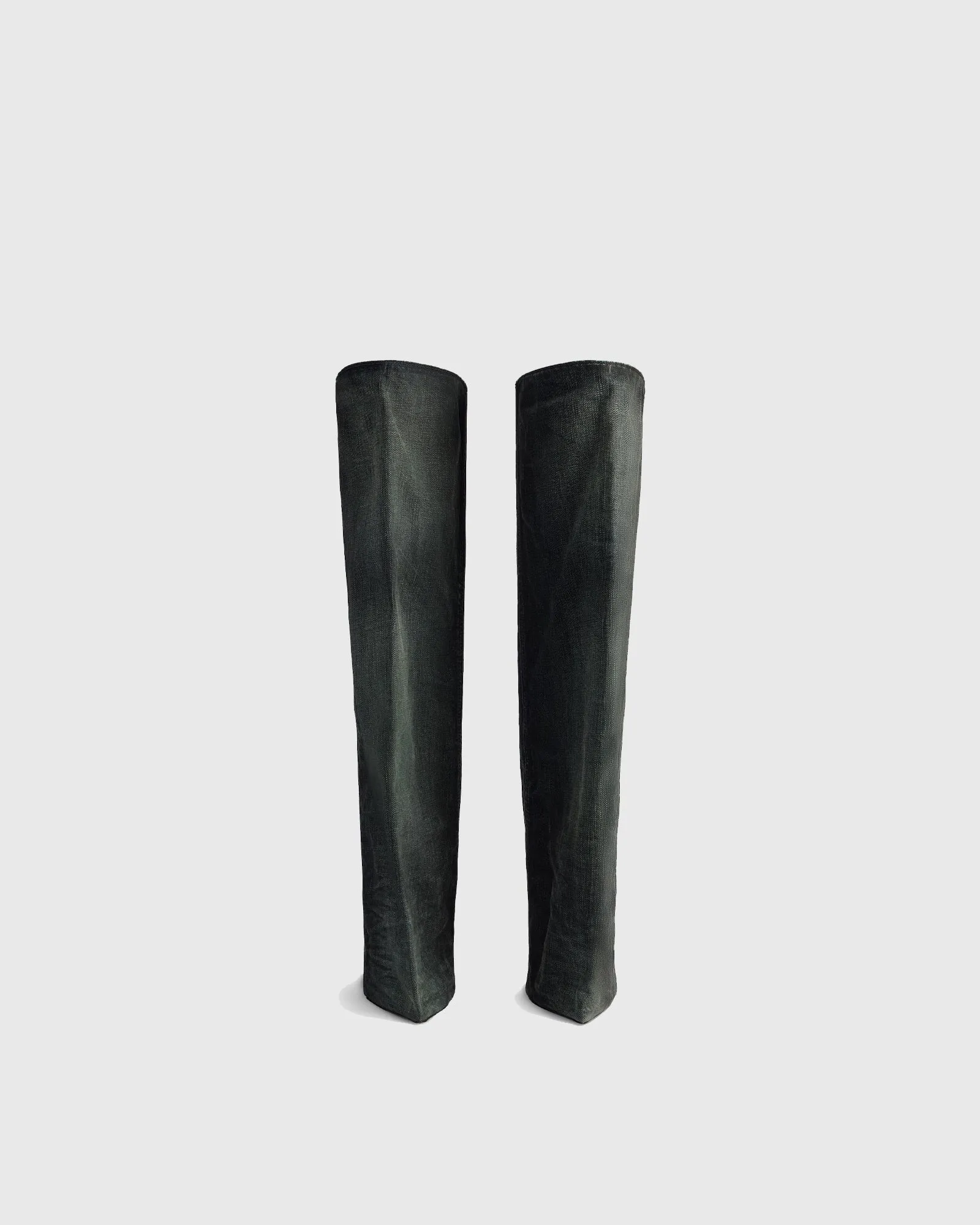 Angiola Geometric Shape Cowboy Knee High Boots