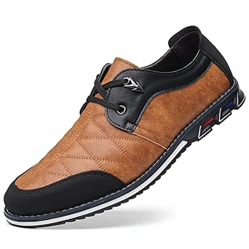 Artificial leather Spicing Business Casual Soft Men Dress Shoes
