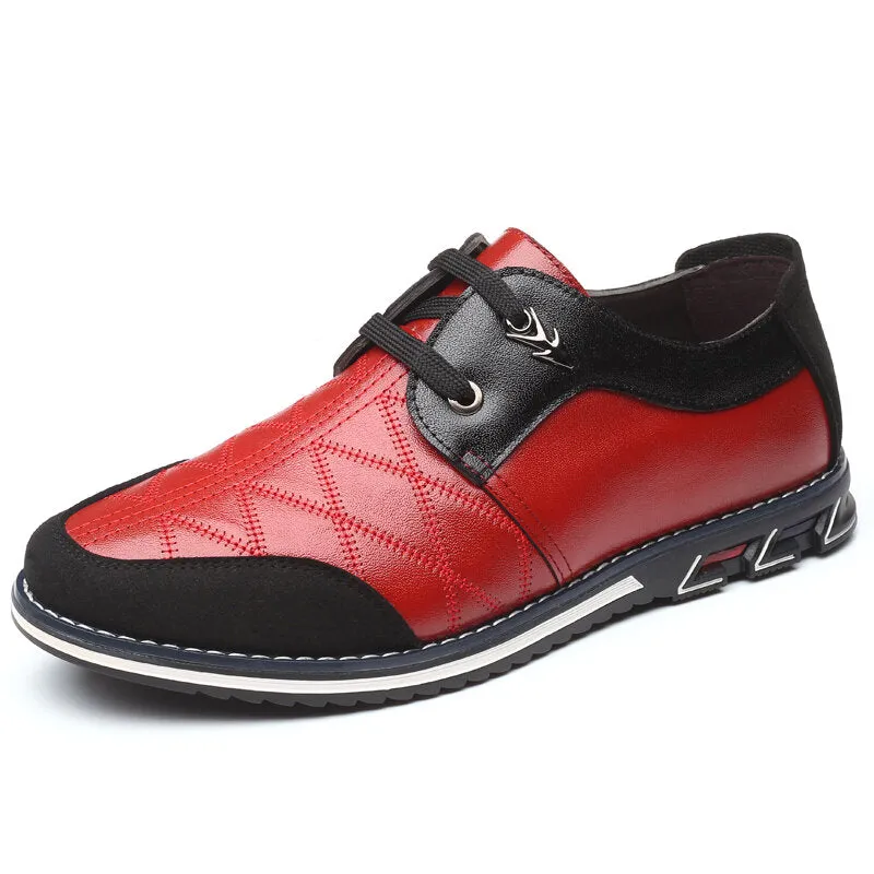 Artificial leather Spicing Business Casual Soft Men Dress Shoes