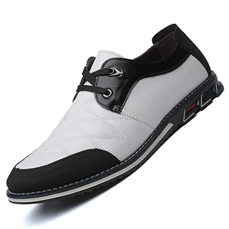 Artificial leather Spicing Business Casual Soft Men Dress Shoes