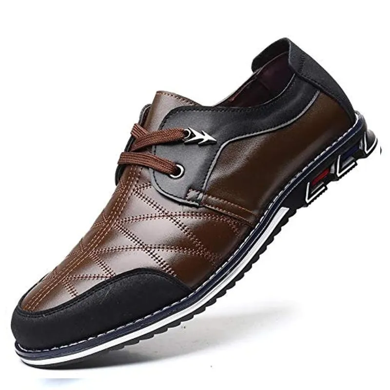 Artificial leather Spicing Business Casual Soft Men Dress Shoes