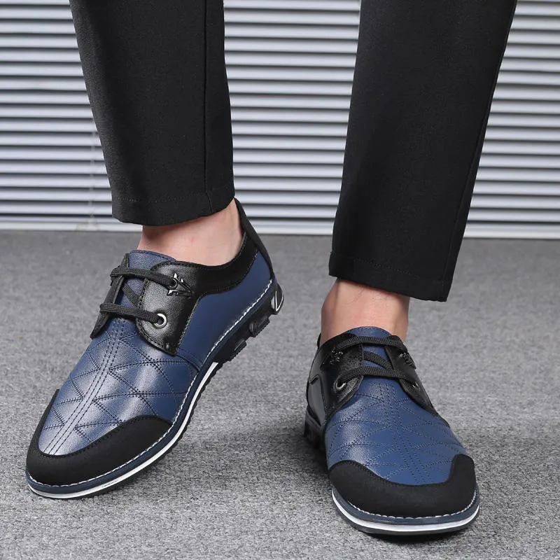 Artificial leather Spicing Business Casual Soft Men Dress Shoes
