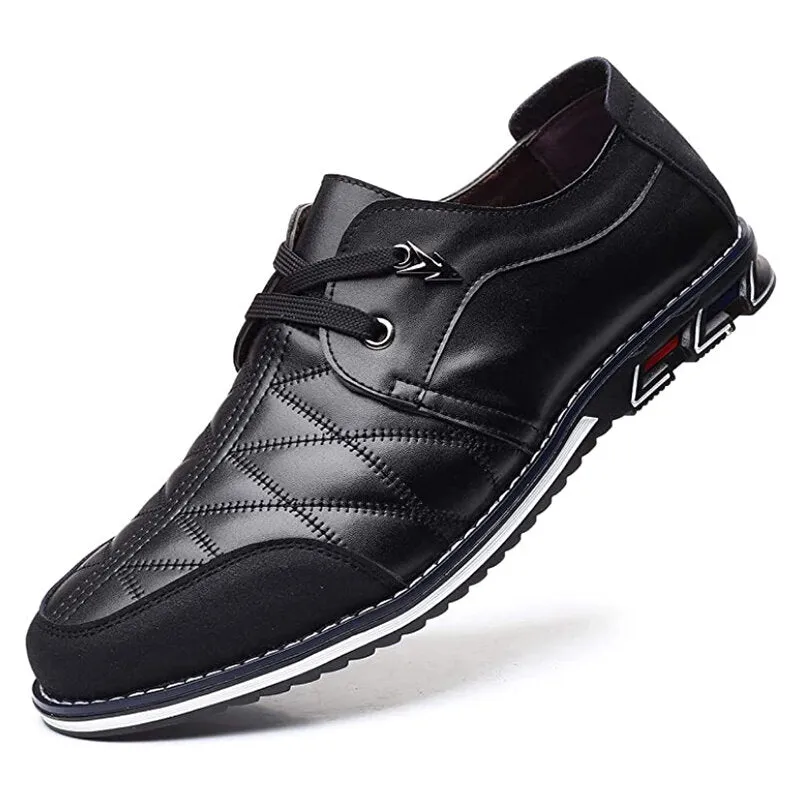 Artificial leather Spicing Business Casual Soft Men Dress Shoes