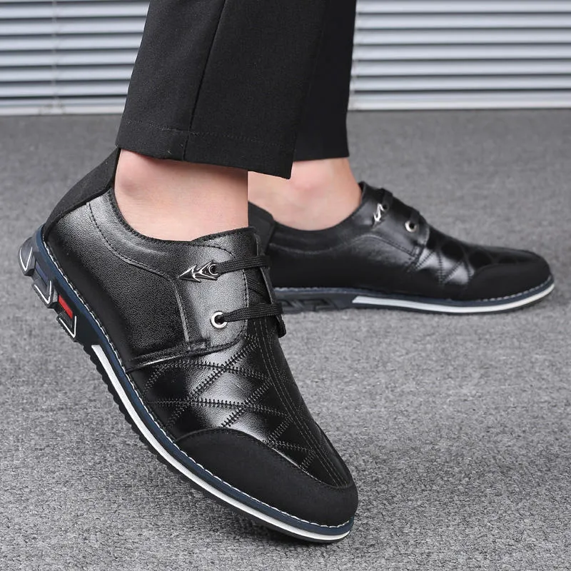 Artificial leather Spicing Business Casual Soft Men Dress Shoes