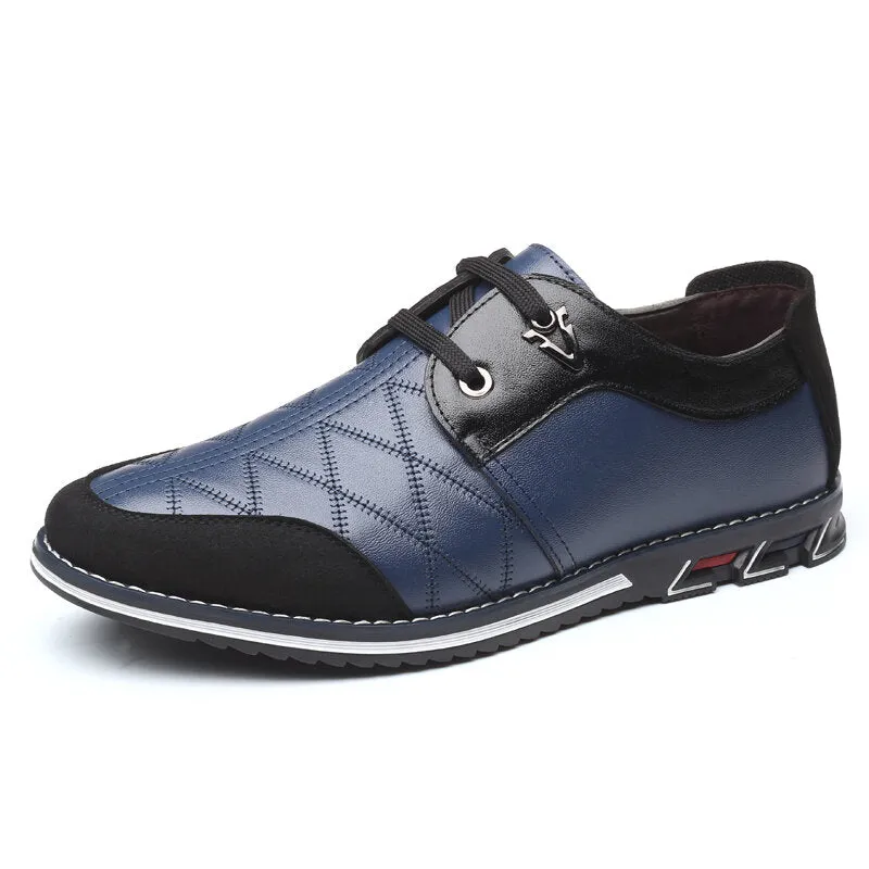 Artificial leather Spicing Business Casual Soft Men Dress Shoes