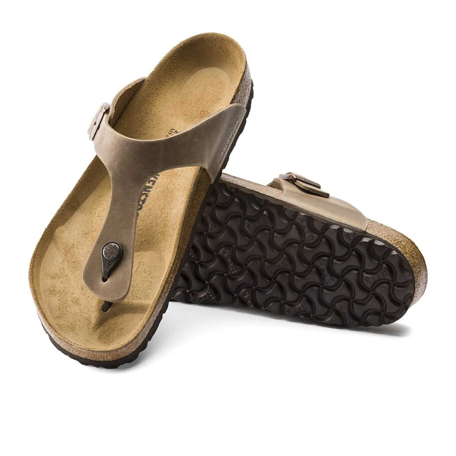 Birkenstock Gizeh Sandal (Women) - Tobacco Oiled Leather