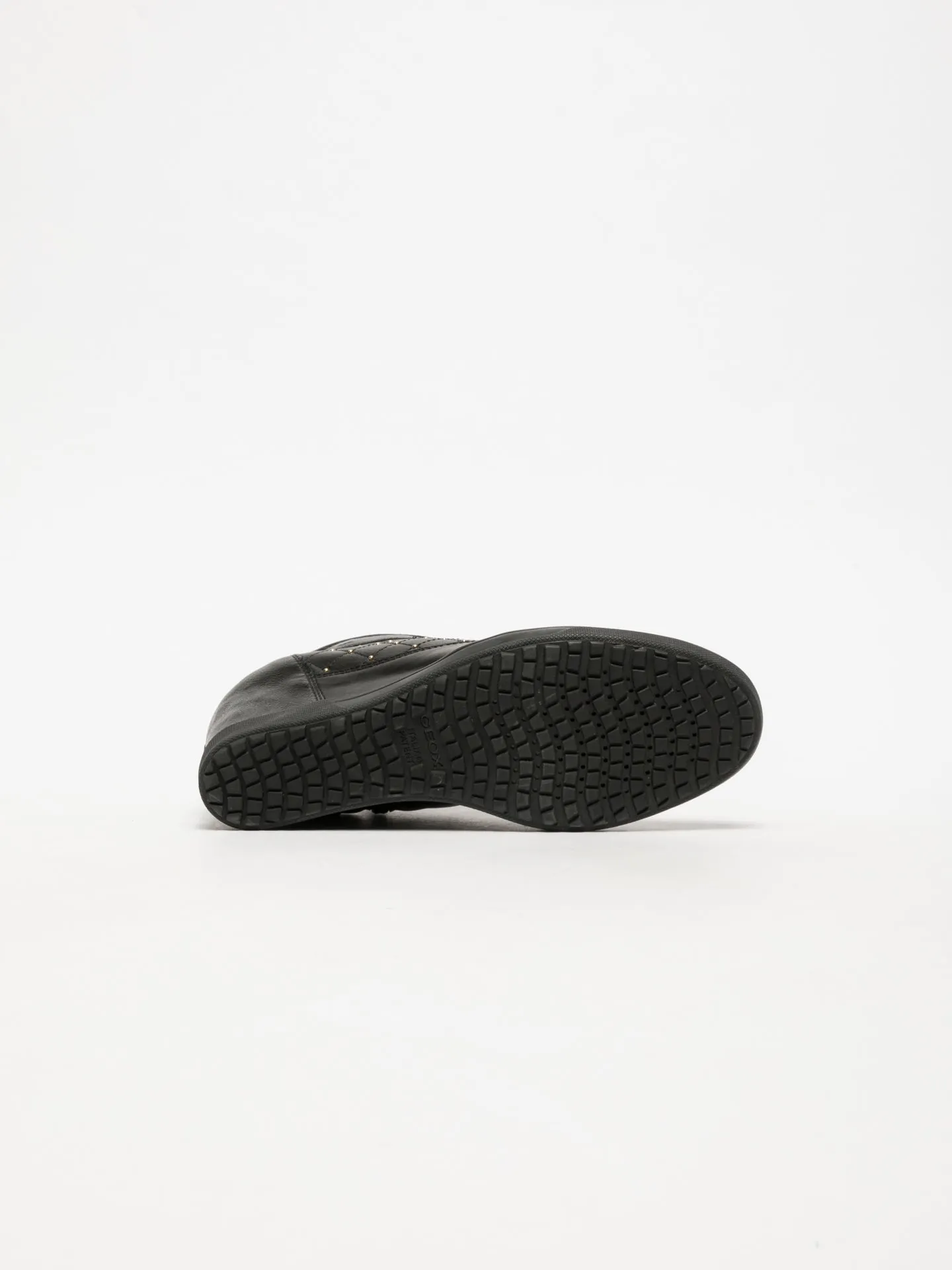 Black Wedge Trainers