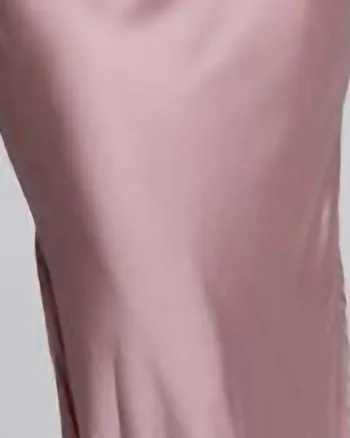 Bleeker Silky Midi Slip Dress in Mauve | Mauve