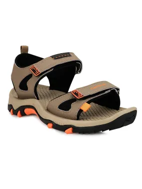 Campus Men's 2GC-01 BEIGE/V.ORG Casual Sandals 6 UK