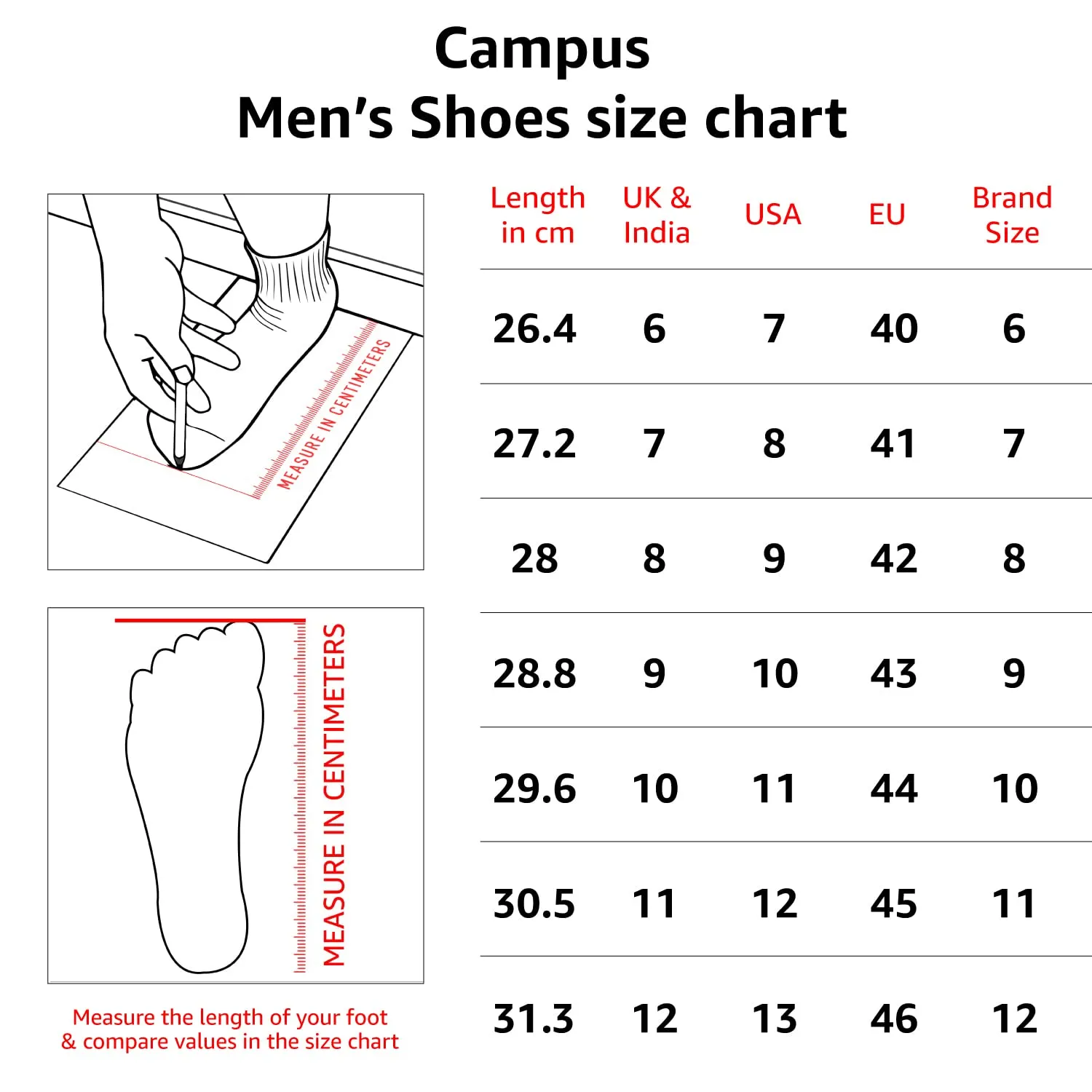 Campus Men's 2GC-01 BEIGE/V.ORG Casual Sandals 6 UK
