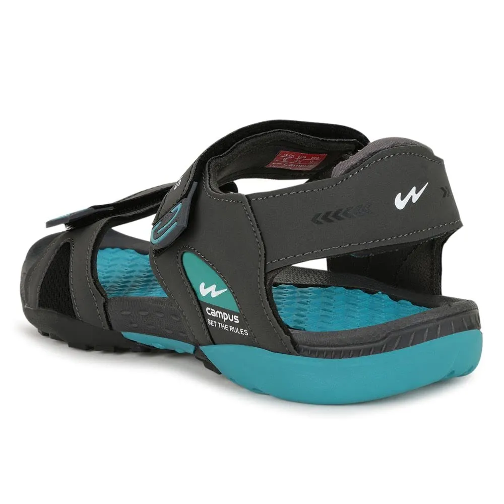 Campus Men's 2GC-18 D.Gry/T.BLU Sports Sandals - 7UK 2GC-18
