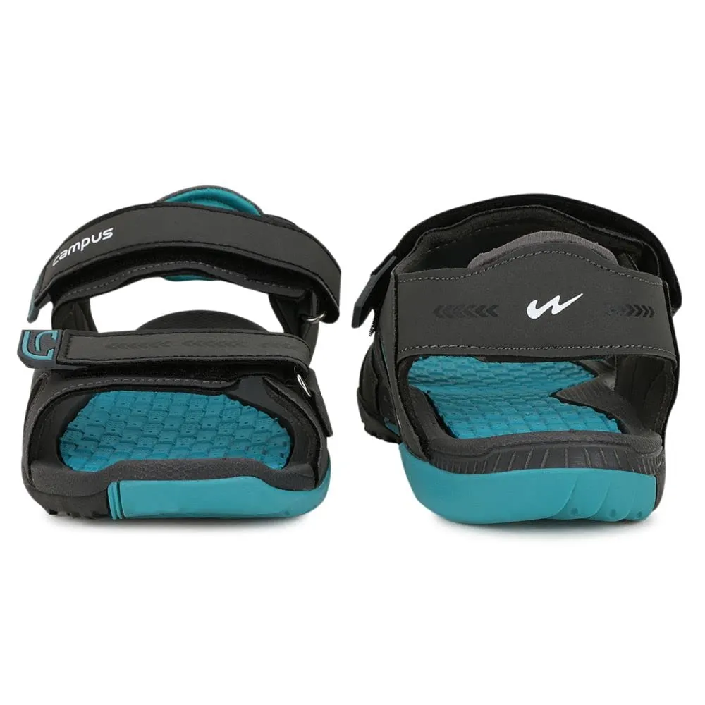 Campus Men's 2GC-18 D.Gry/T.BLU Sports Sandals - 7UK 2GC-18