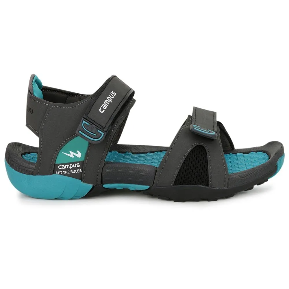 Campus Men's 2GC-18 D.Gry/T.BLU Sports Sandals - 7UK 2GC-18
