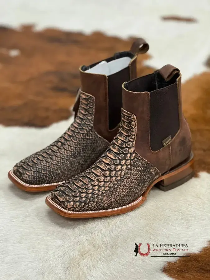 CAVAL SHORT BOOT PYTHON ORIX