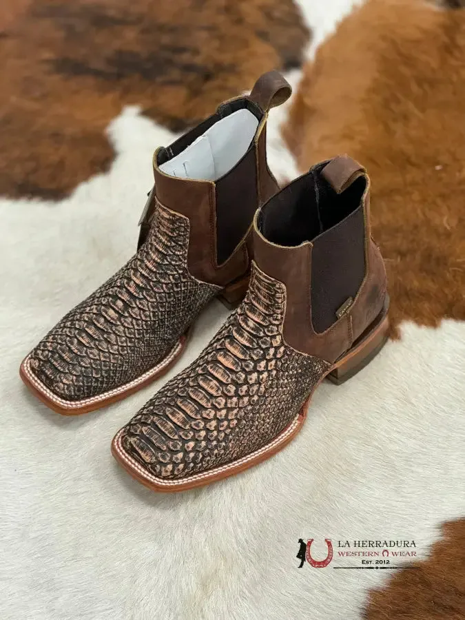 CAVAL SHORT BOOT PYTHON ORIX