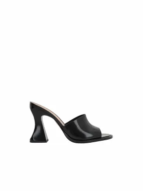 Cha-Cha Brushed Leather Mules