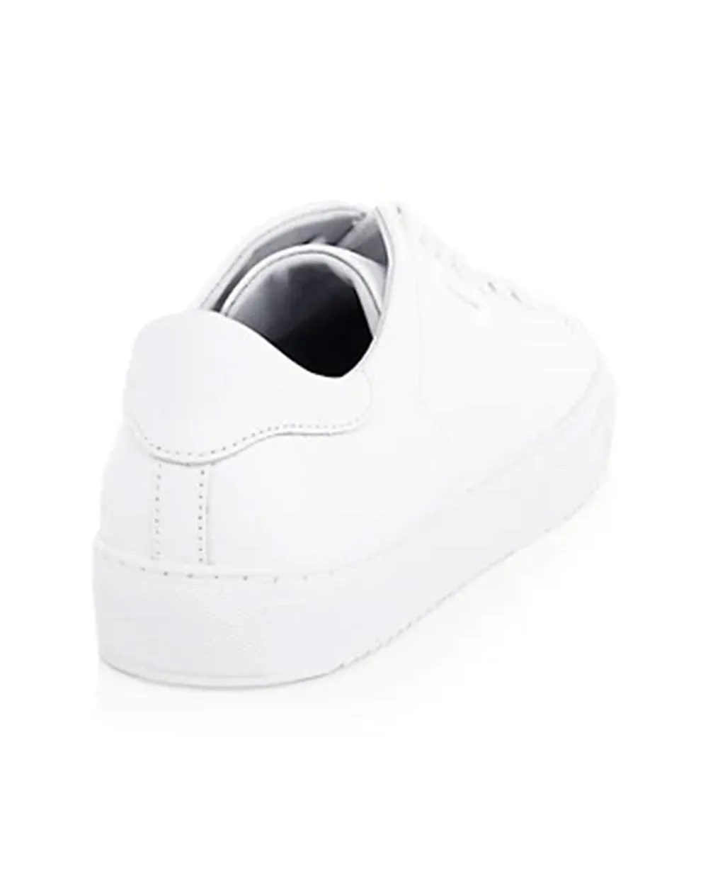 Clean Leather Sneakers in White