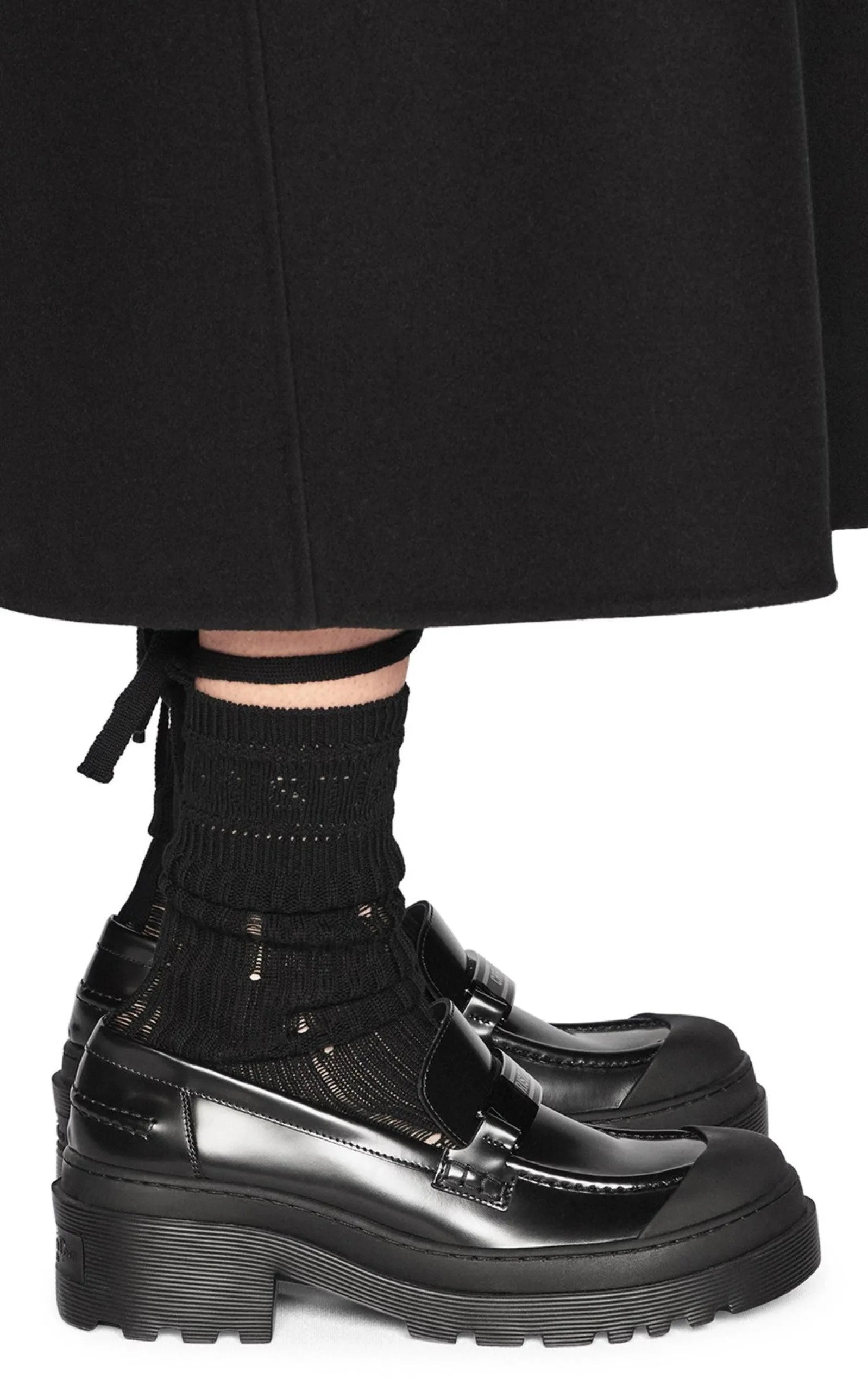 Code Leather Loafer