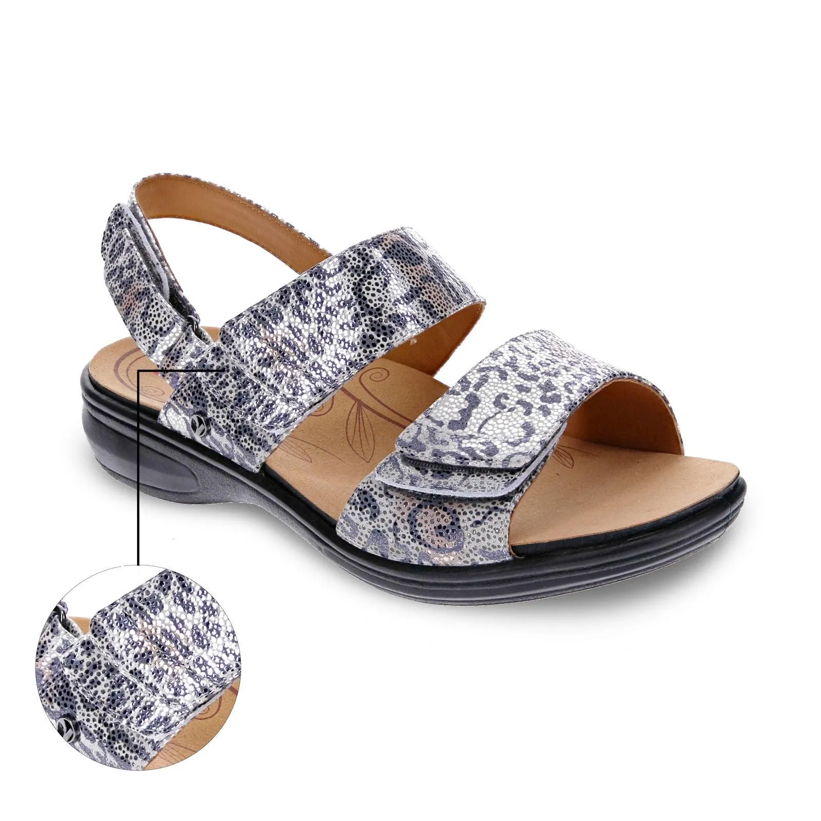Como Back Strap Leather Sandals - Limited-Time Offer