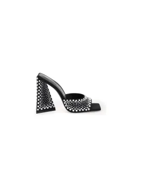 Devon Crystal Embellished Mules