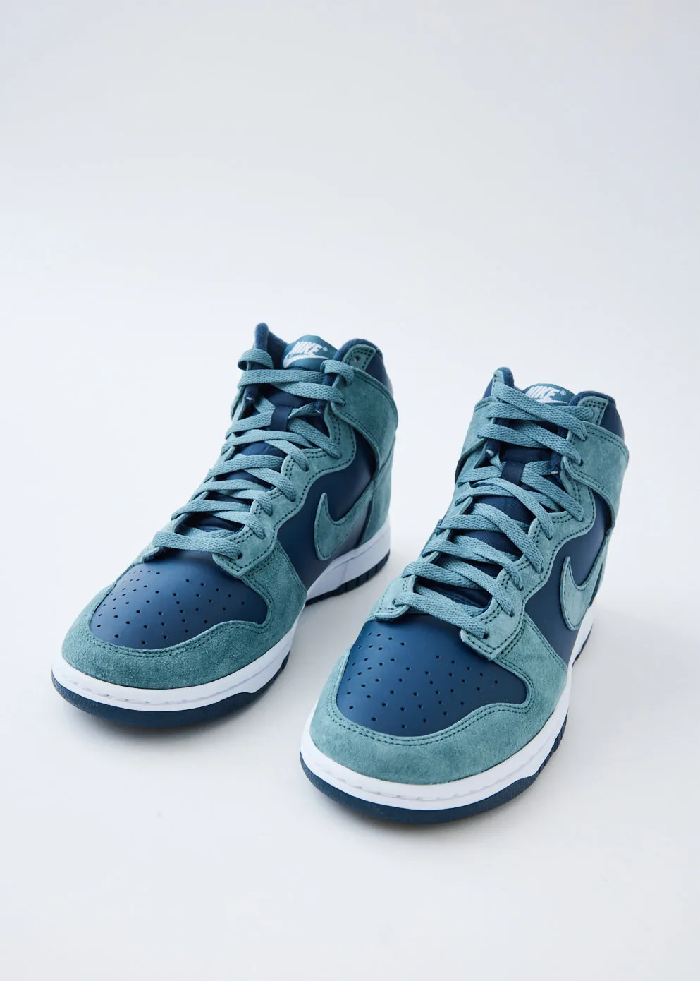 Dunk High Retro Premium 'Teal Suede' Sneakers