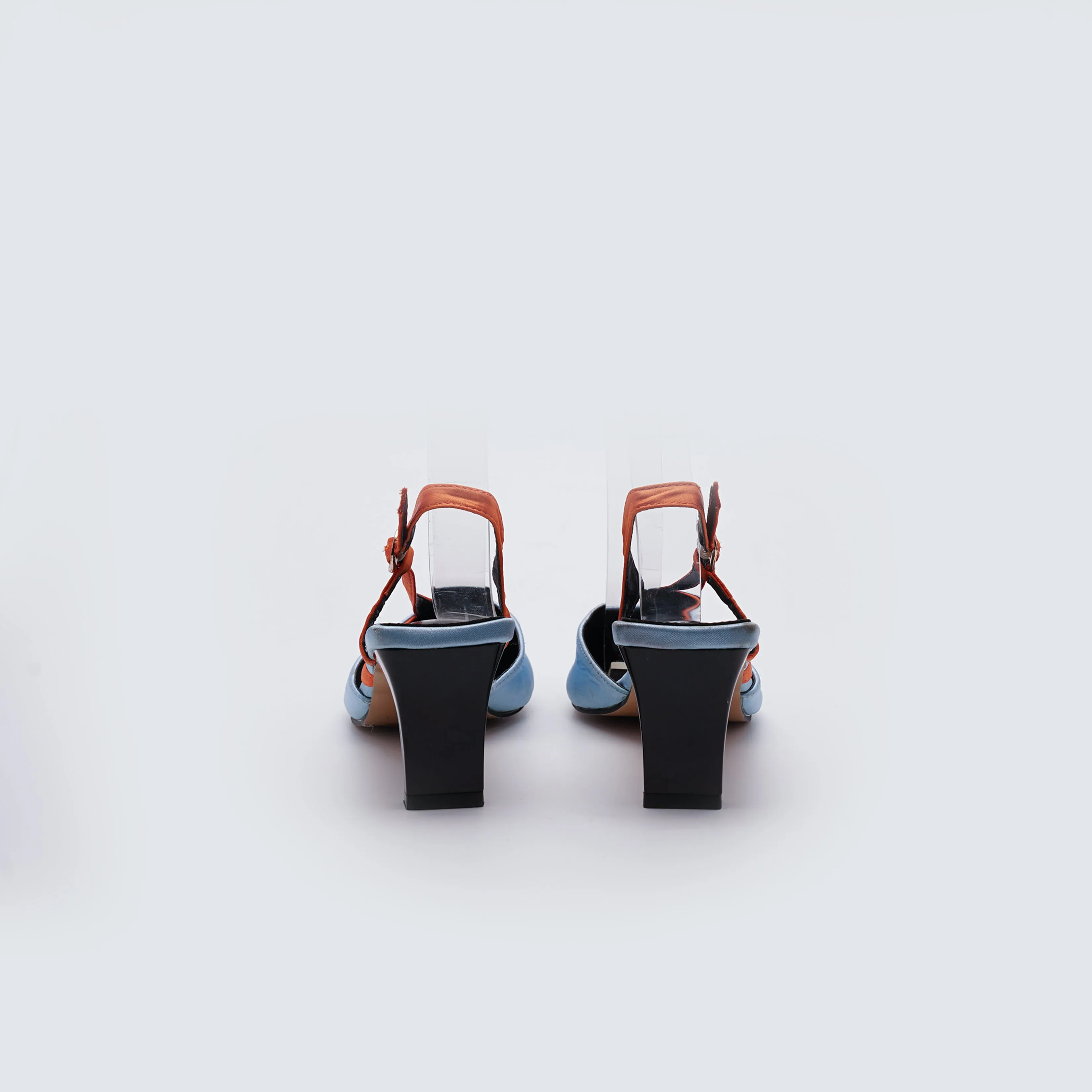 Europian Sky Blue Clogs, Pumps