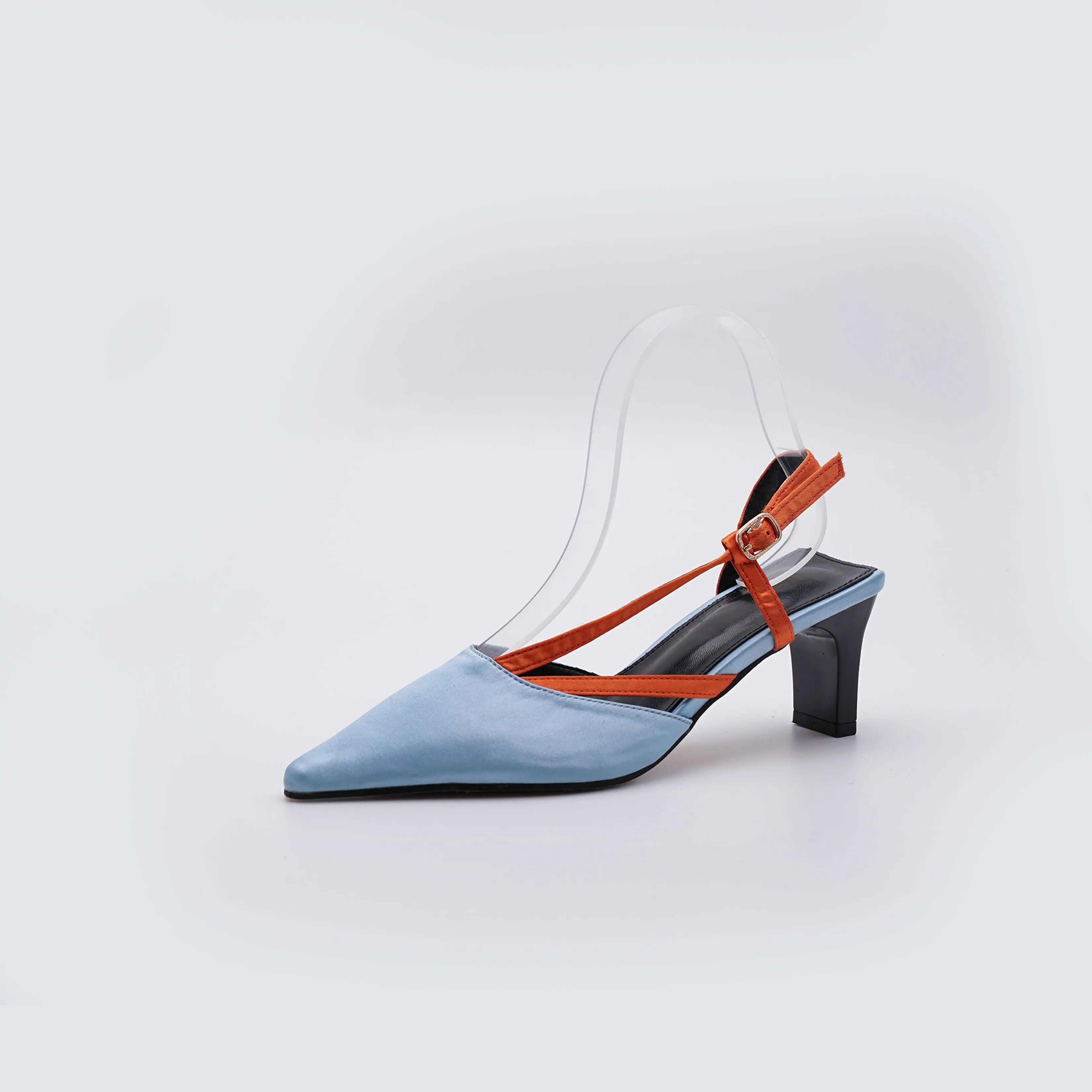 Europian Sky Blue Clogs, Pumps