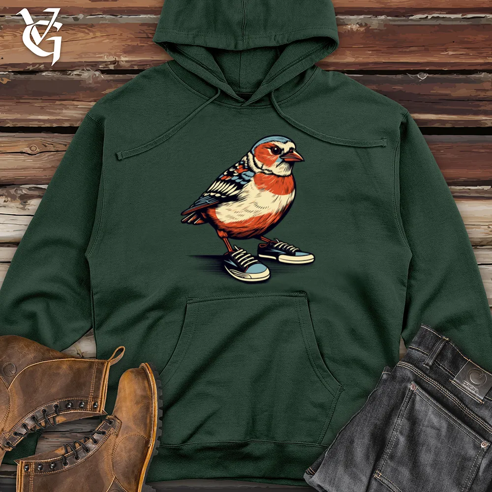 Finch Feathered Sneakers Midweight Hooded Sweatshirt