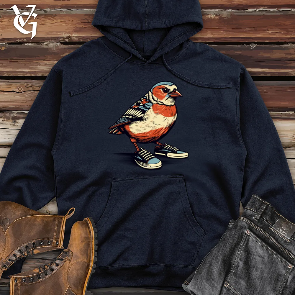 Finch Feathered Sneakers Midweight Hooded Sweatshirt