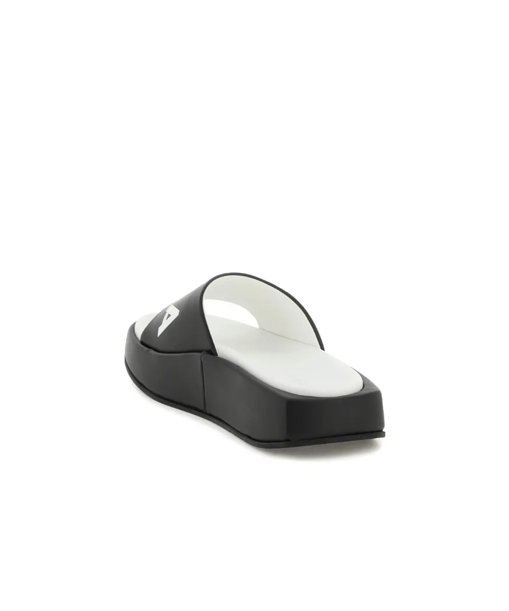 FURLA REAL FUSBET SLIDES IN BLACK