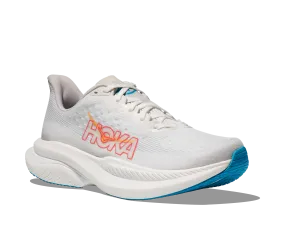 Hoka Womens Trainer Mach 6 White/Nimbus Cloud
