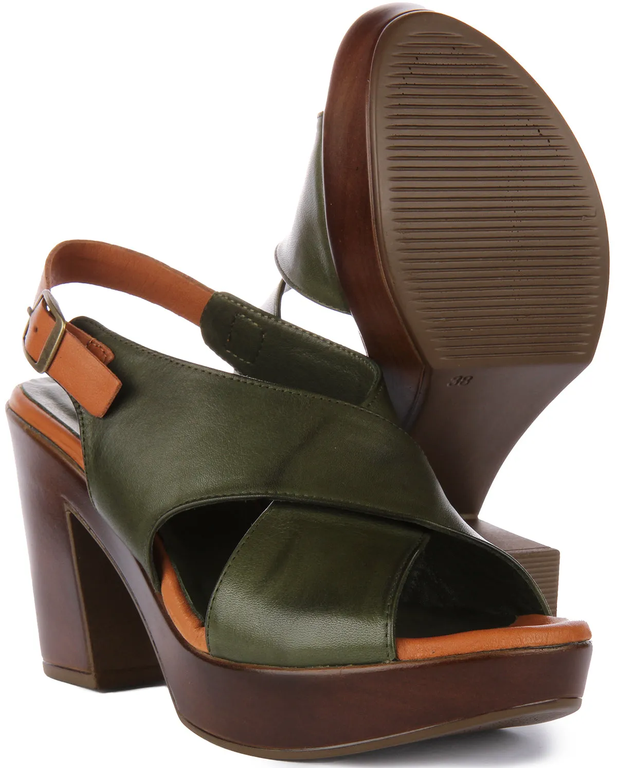 Justinreess England Vida In Olive For Women