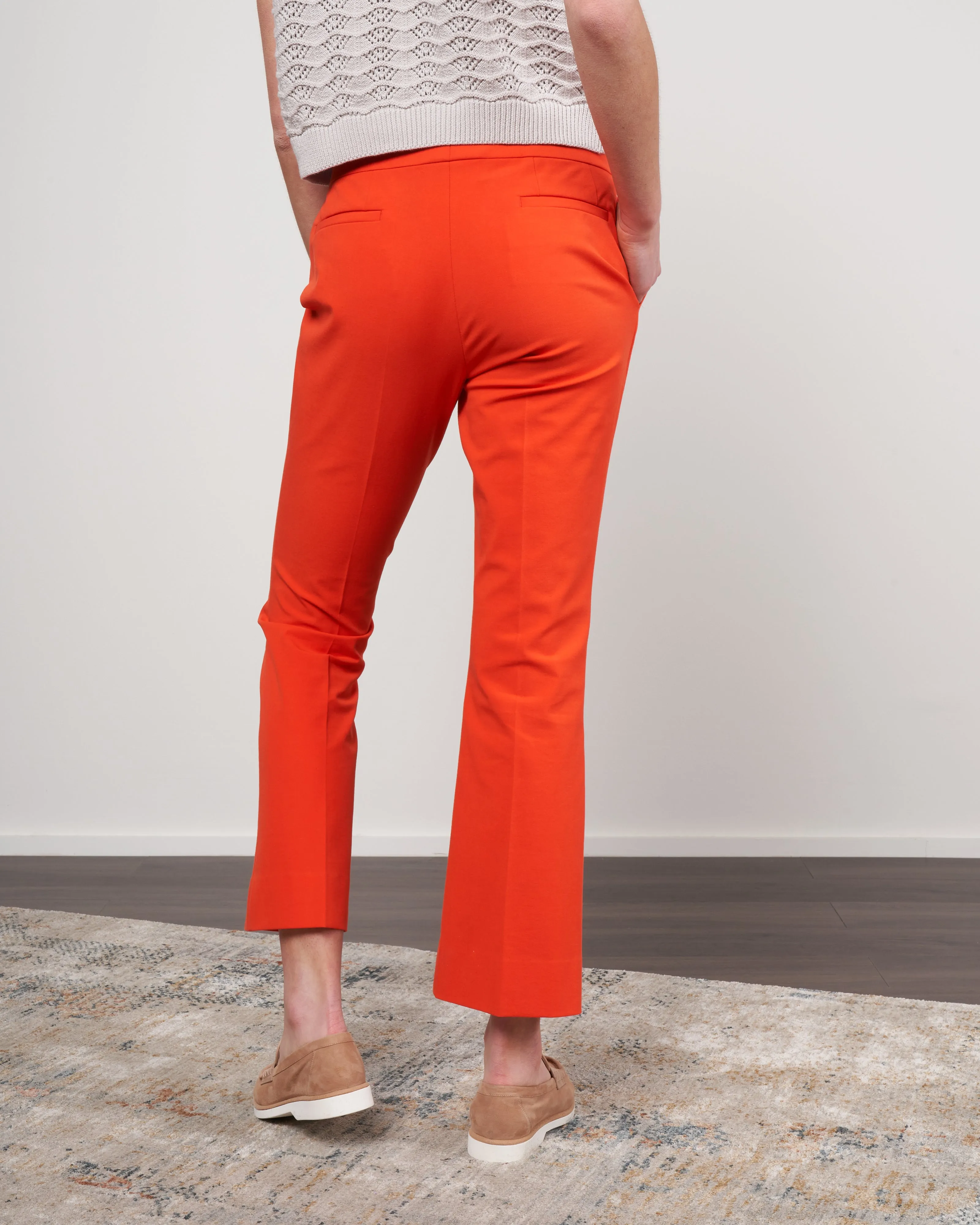 kick flare pant - orange