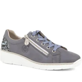 Lace-Up Wedge Trainers - RKR35547 / 322 170