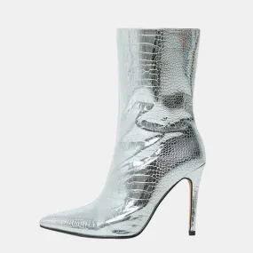 Lotus Shiny Boots