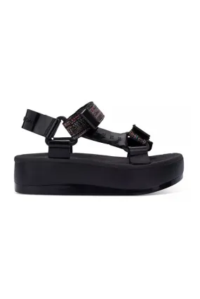 Melissa Papete Rider II Sandals In Black