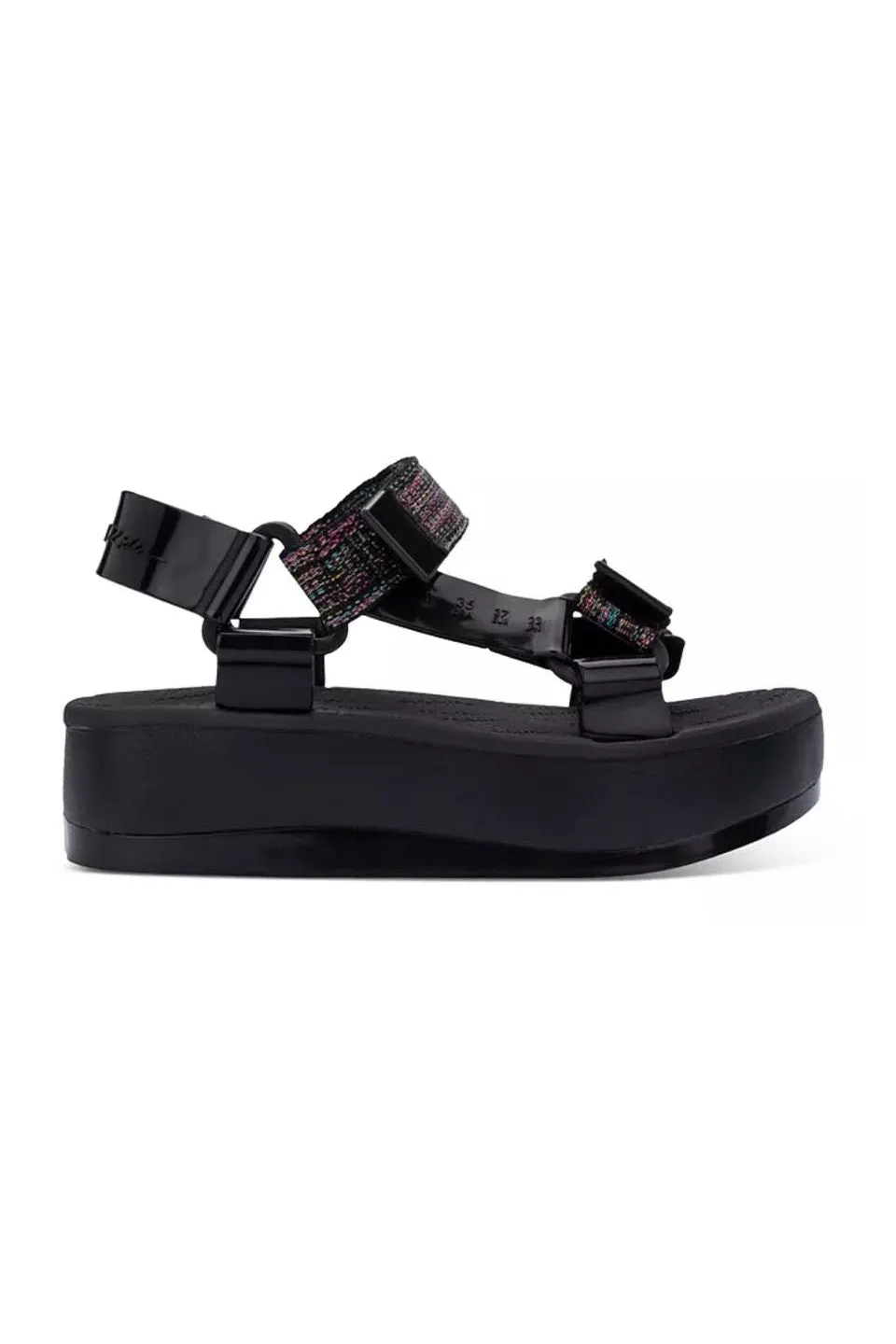 Melissa Papete Rider II Sandals In Black