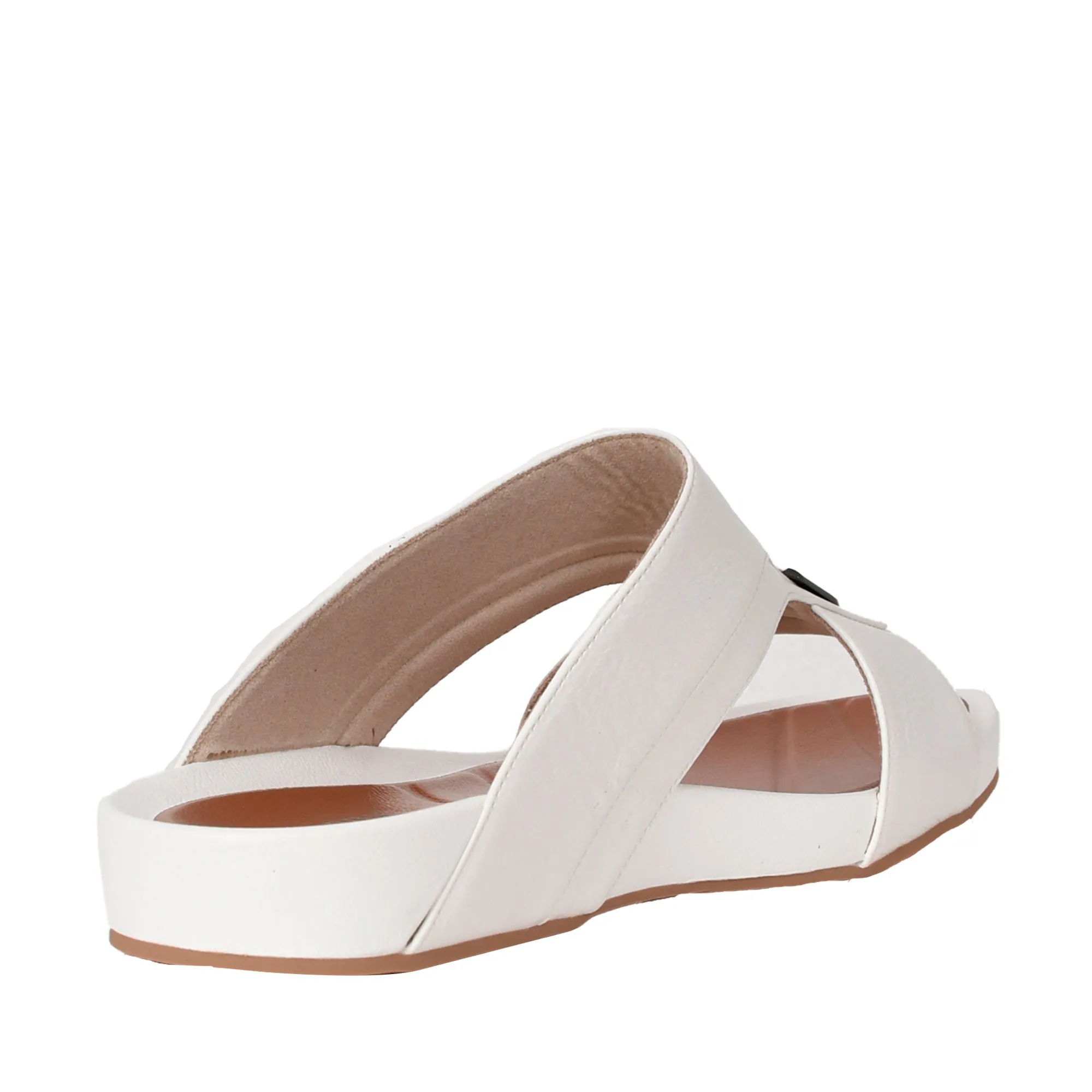 Mens Jumbo Arabic Sandals White