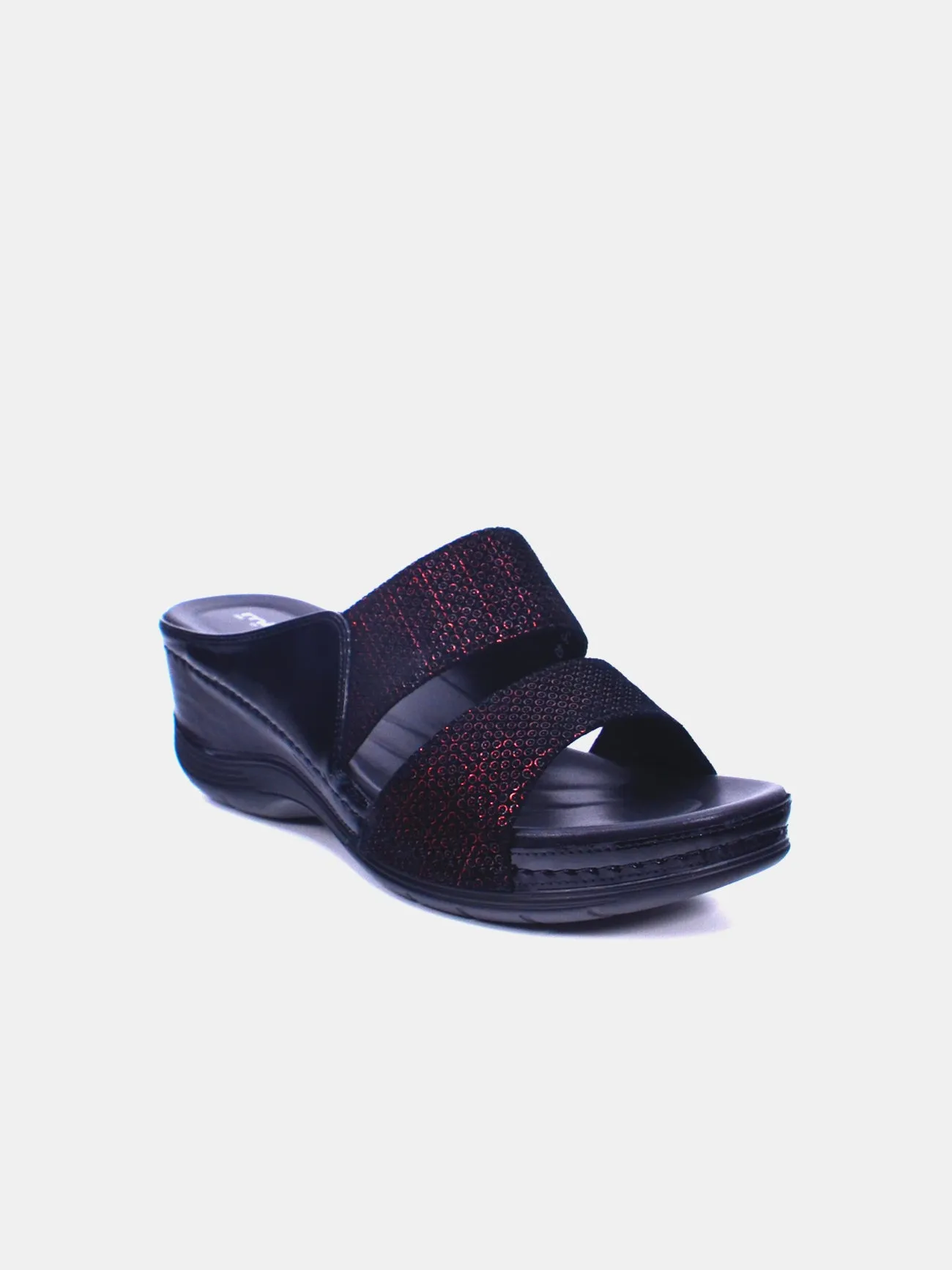 Michelle Morgan 2407-5 Women's Wedge Sandals