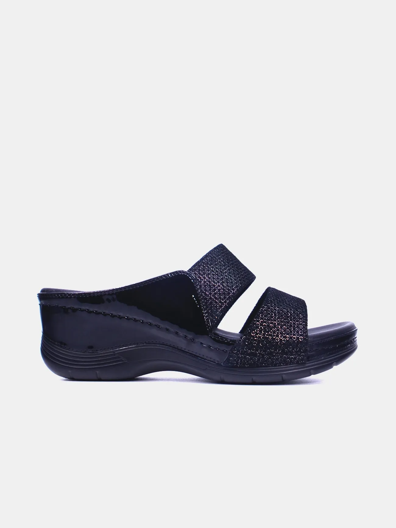 Michelle Morgan 2407-5 Women's Wedge Sandals