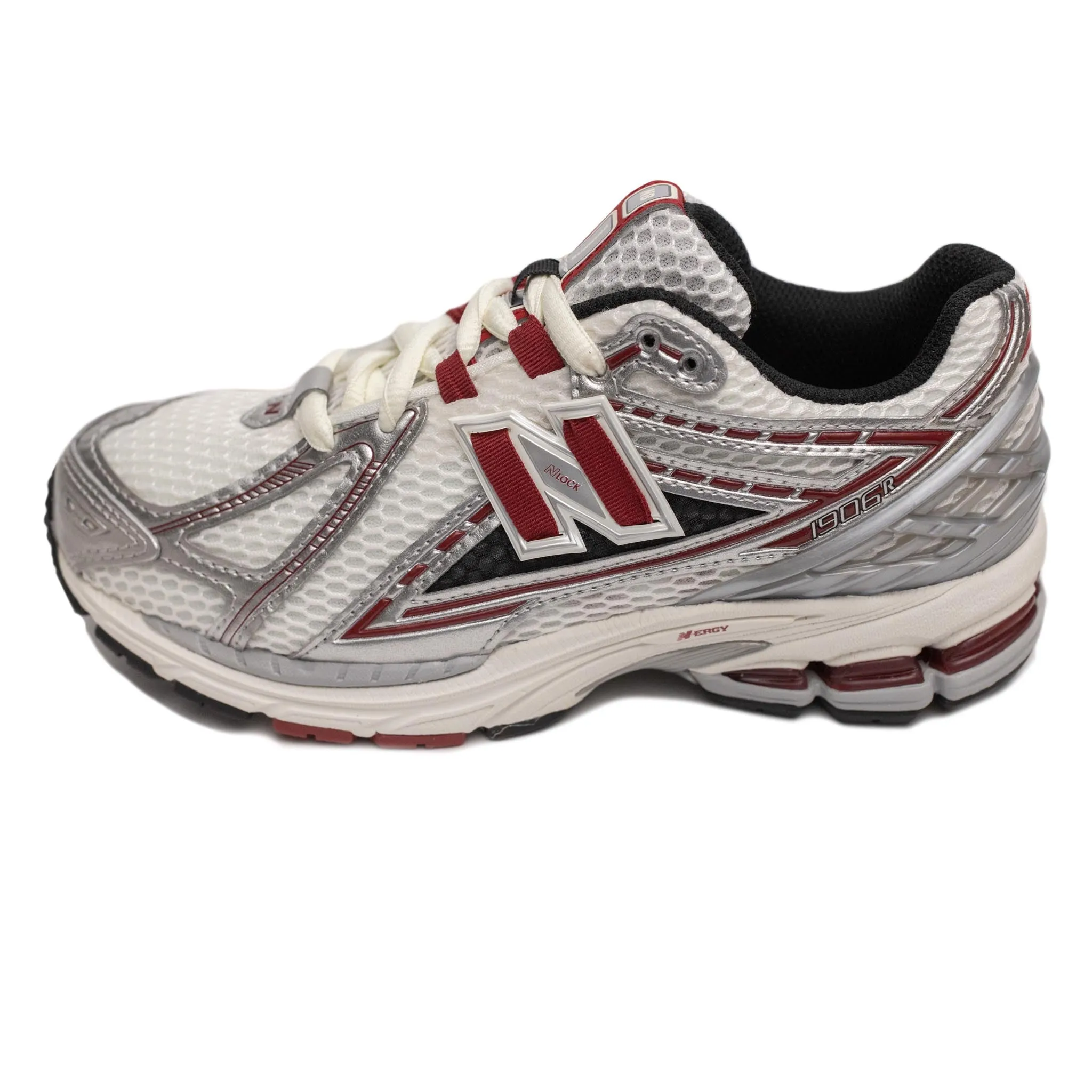 New Balance M1906REA Silver Metallic/Crimson