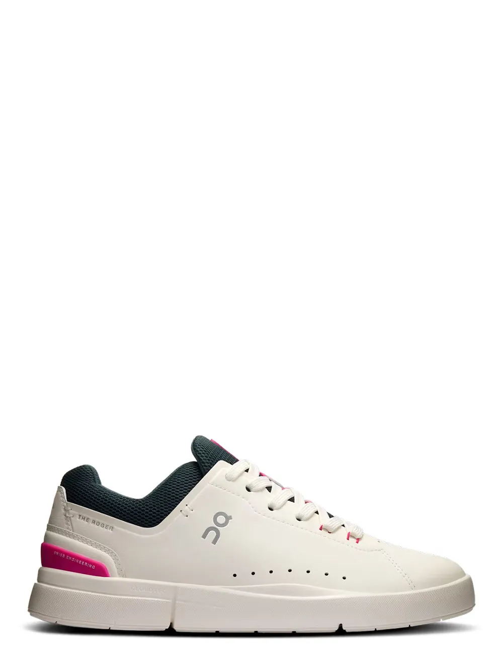 On Running Women's The Roger Advantage Sneaker in Ivory/Pink