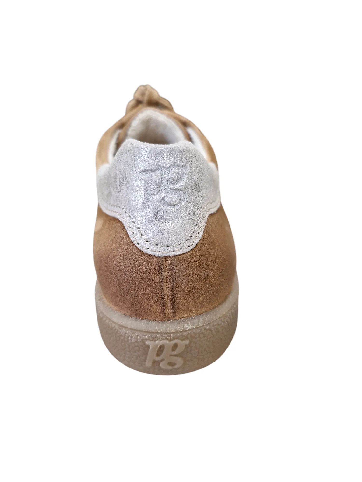Paul Green tan & cream nubuck sneaker