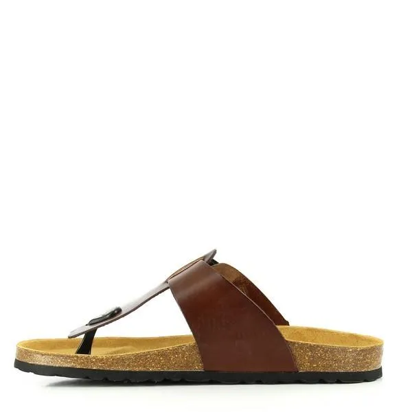 Plakton 100012 Chestnut Thong Sandals