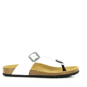 Plakton 101671 White Thong Sandals